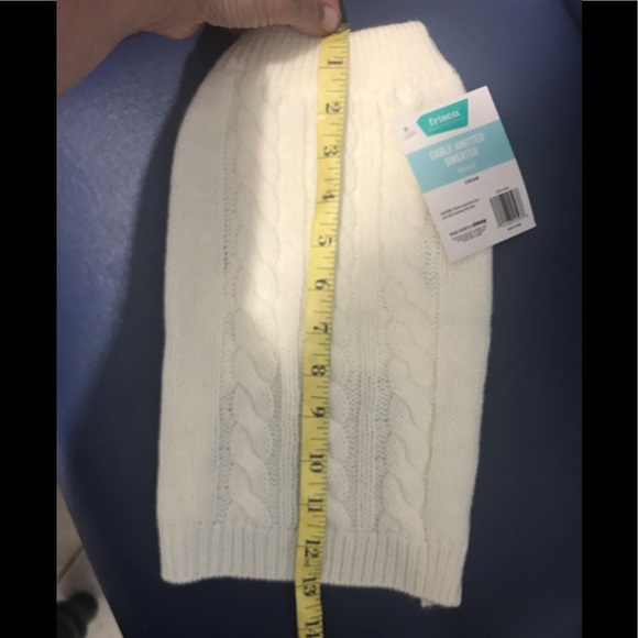 🎉2X HP🎉NWT Frisco cream cable knitted sweater - Picture 11 of 11